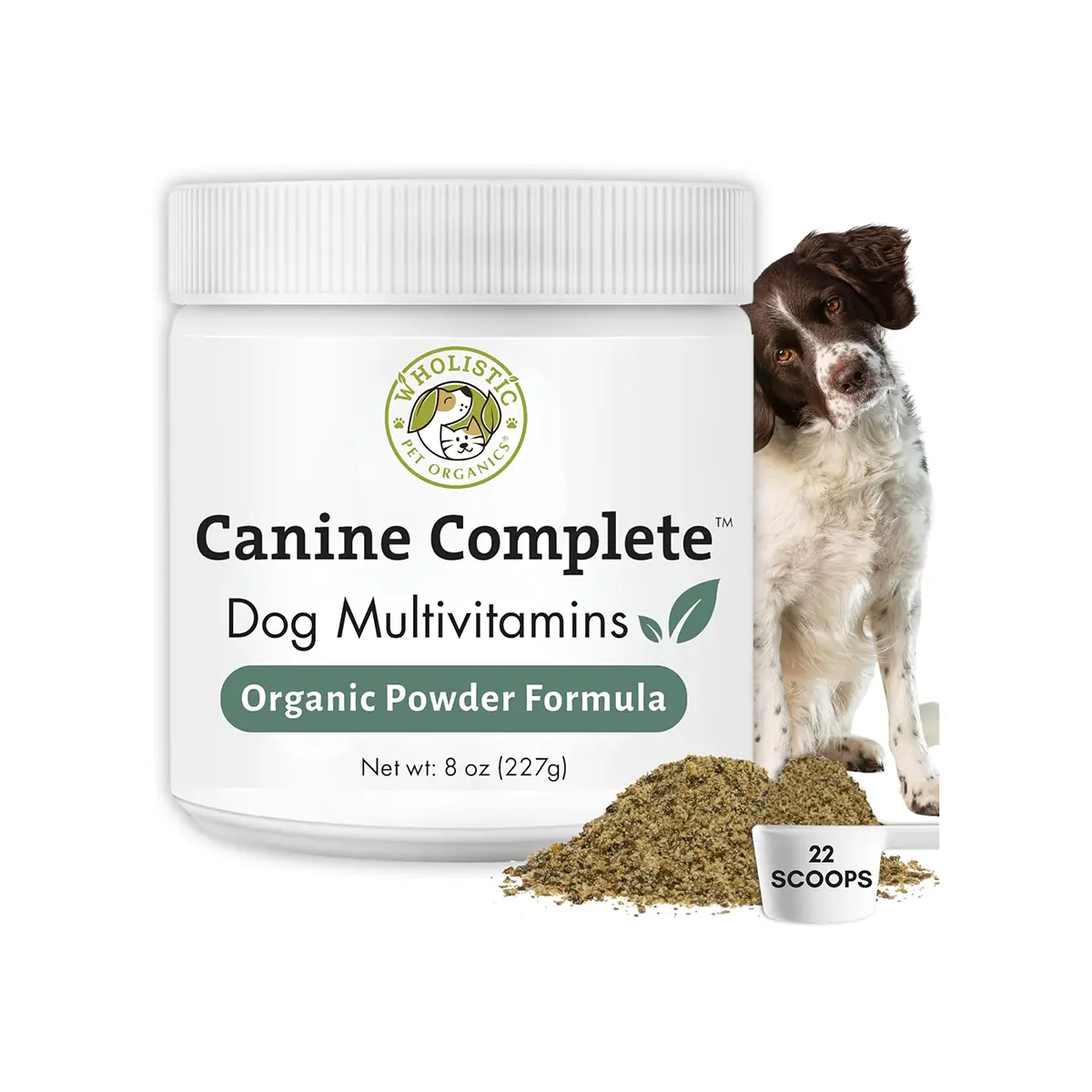 Wholistic Pet Organics Canine Complete Dog Supplement - Whitefish