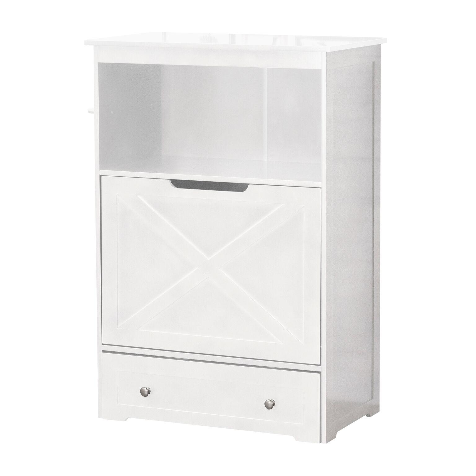 Merry Products Windsor Pet Feeder and Organizer - White