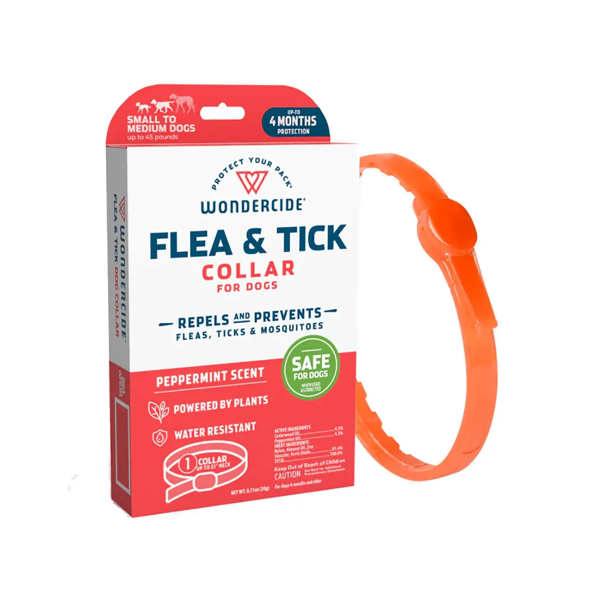 Wondercide Flea & Tick Repellent Dog Collar - Peppermint