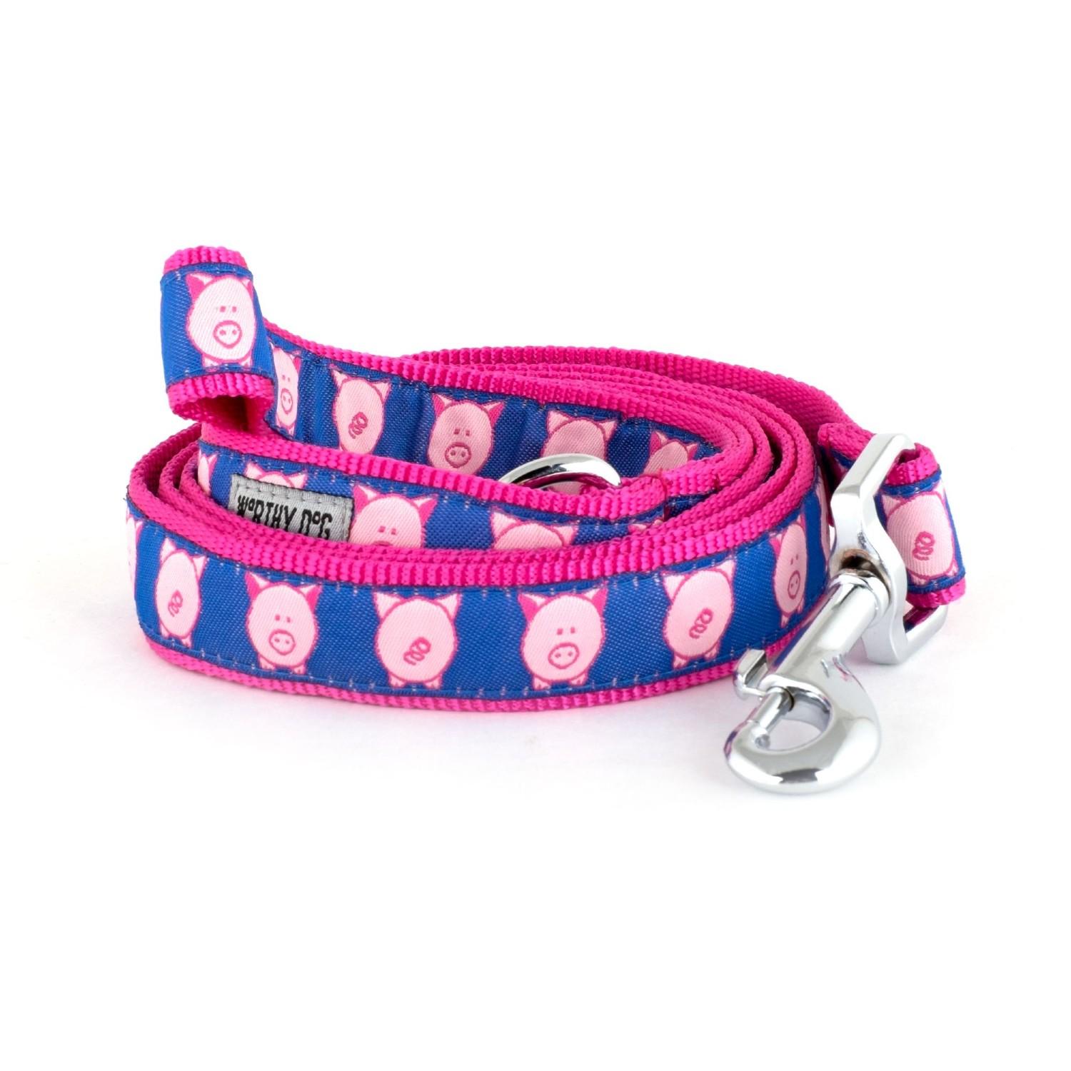Worthy Dog Wilbur the Pig Dog Leash 