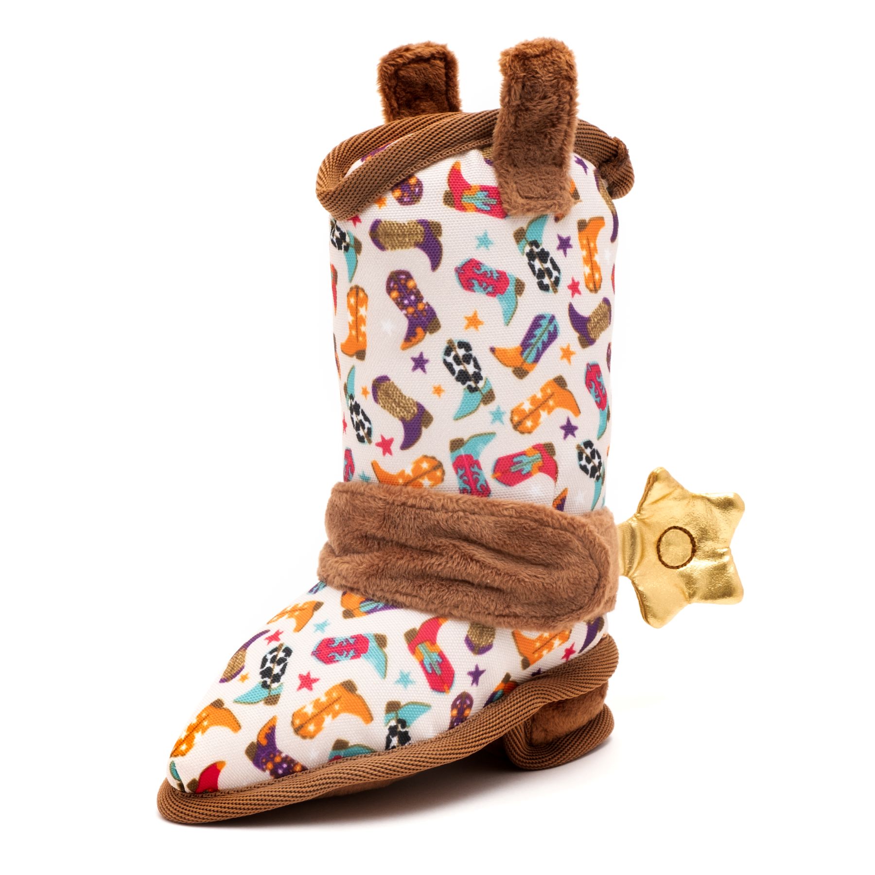 Worthy Dog Wild Wild West Boot Dog Toy
