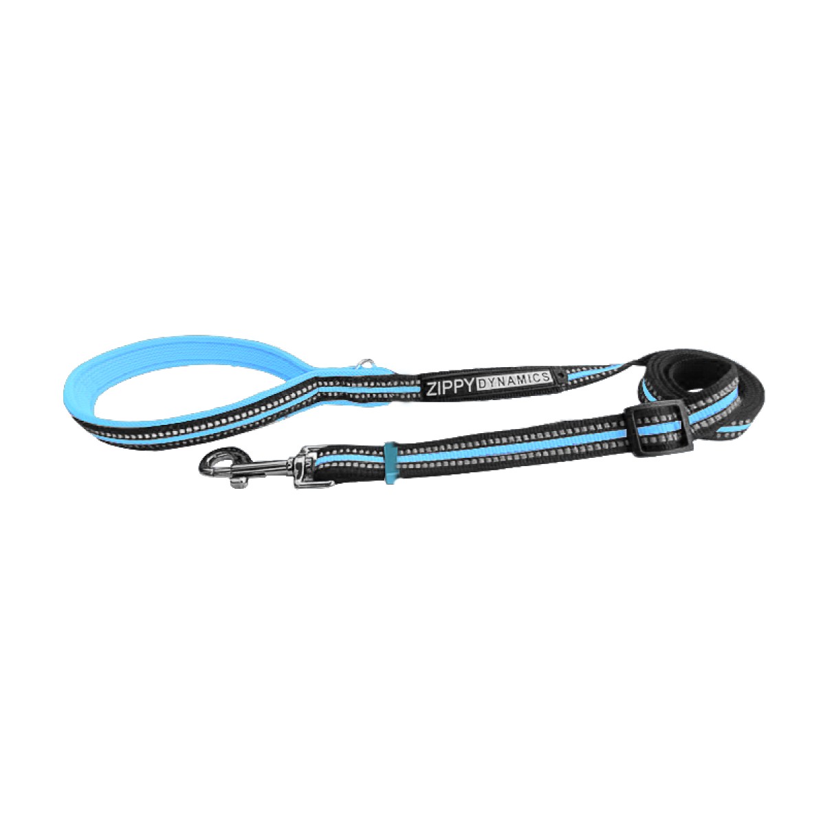 Zippy Dynamics Stride Adjustable Dog Leash - Blue