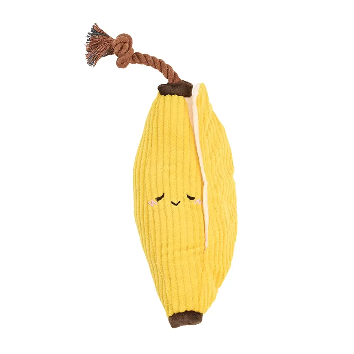 ZippyPaws Crinkle Crops Dog Toy - Banana 