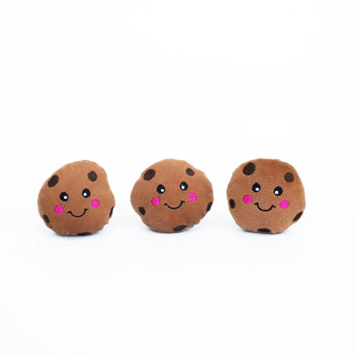 ZippyPaws Miniz Dog Toys - Cookies
