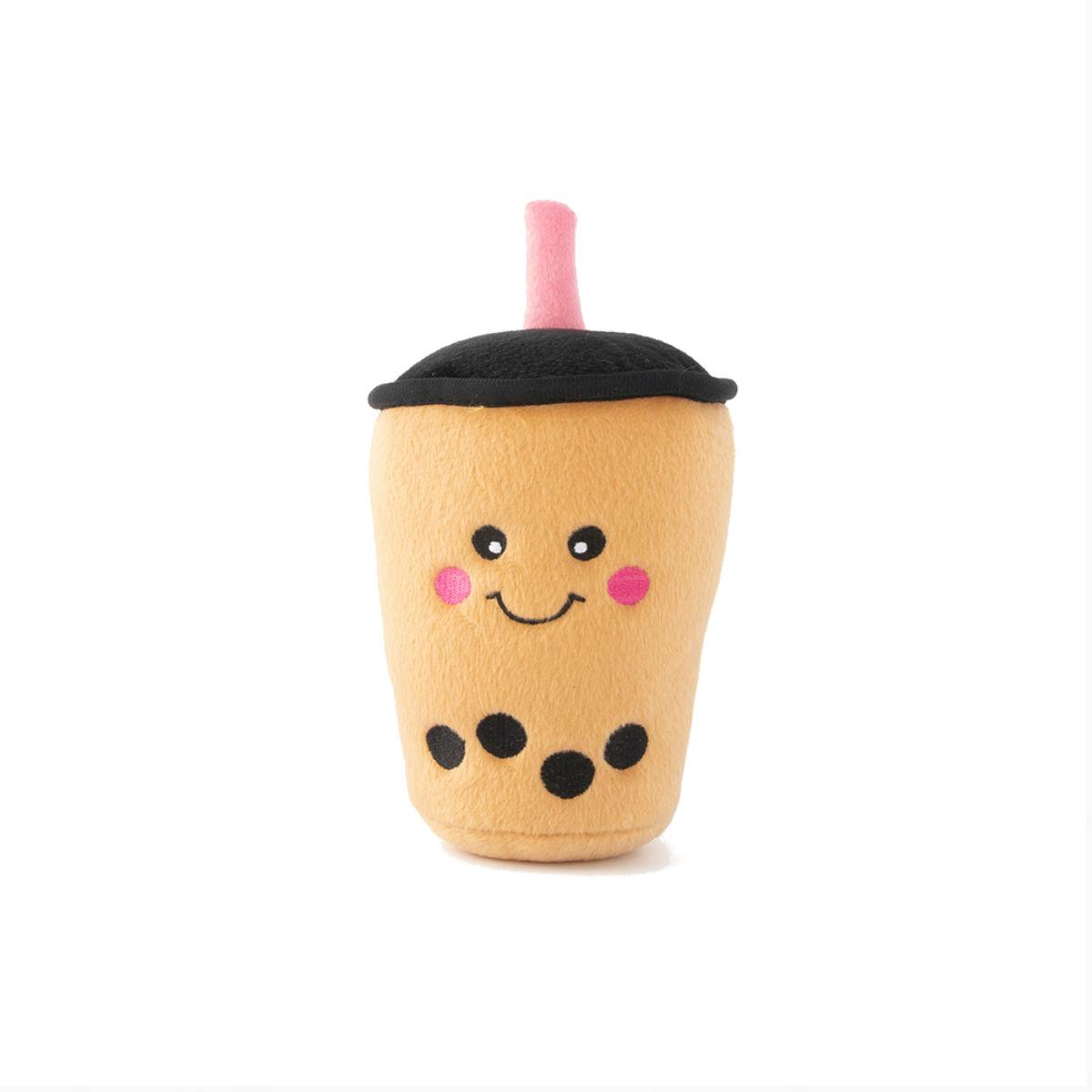 ZippyPaws NomNomz Dog Toy - Boba Milk Tea