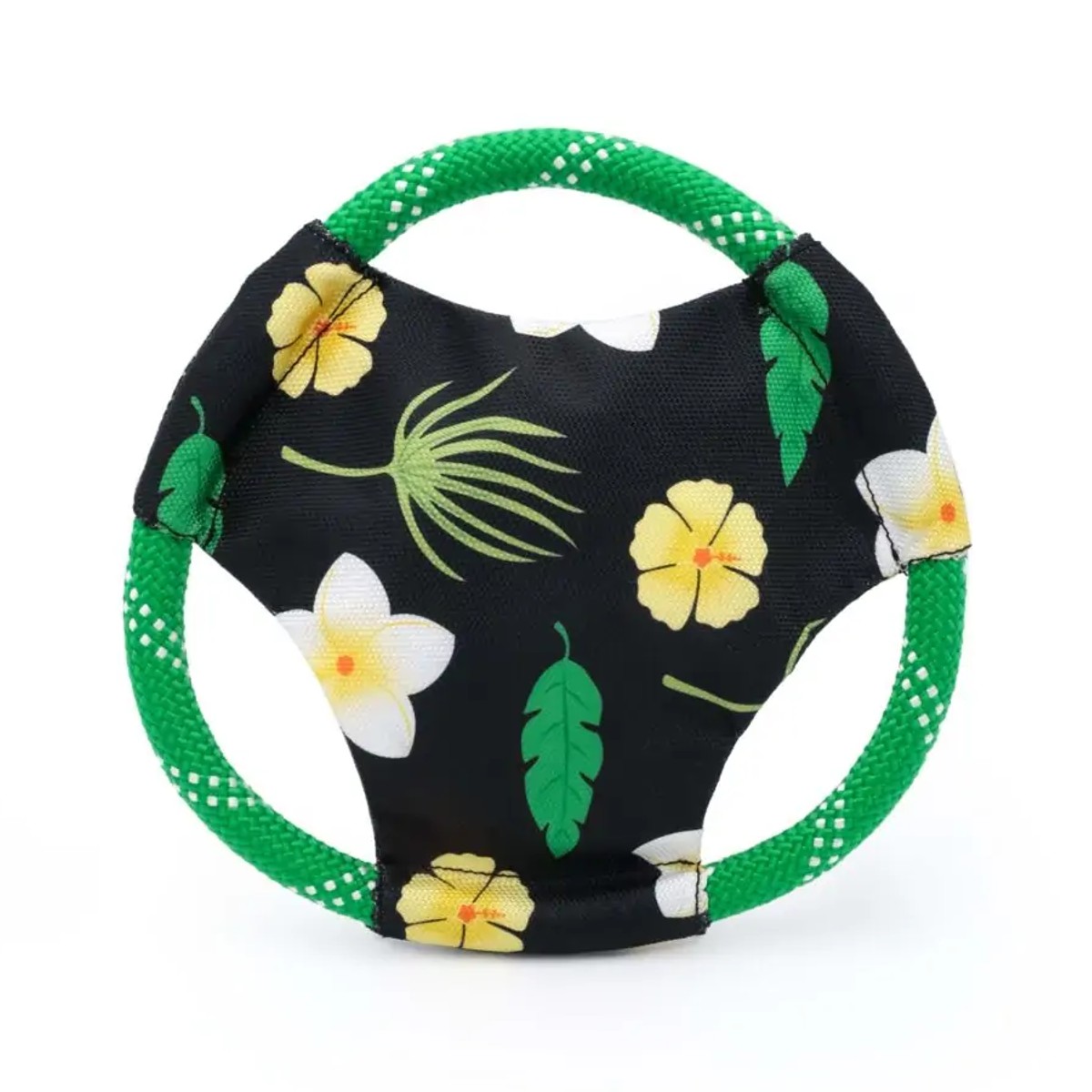 ZippyPaws Rope Gliderz Dog Toy - Hawaiian Plumeria