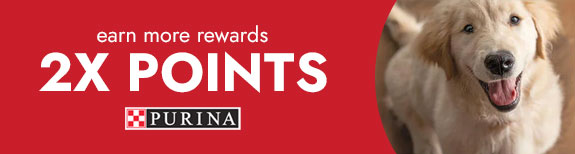 2X Points on Purina